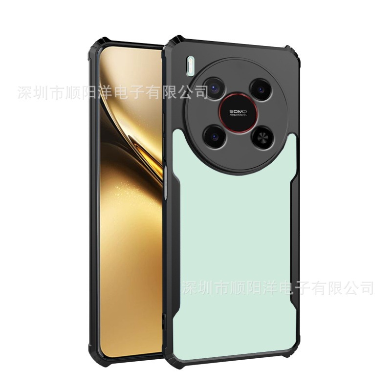 Nubia V70 Max 携帯電話ケースに適したアクリル高透明四隅落下防止保護カバー|undefined