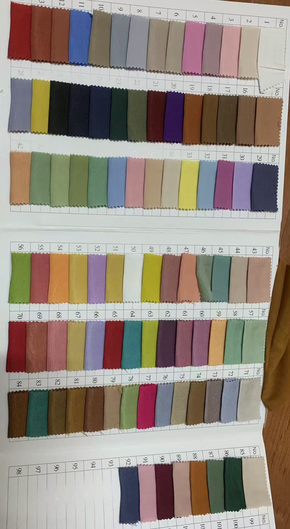 “横纹仿铜氨丝"