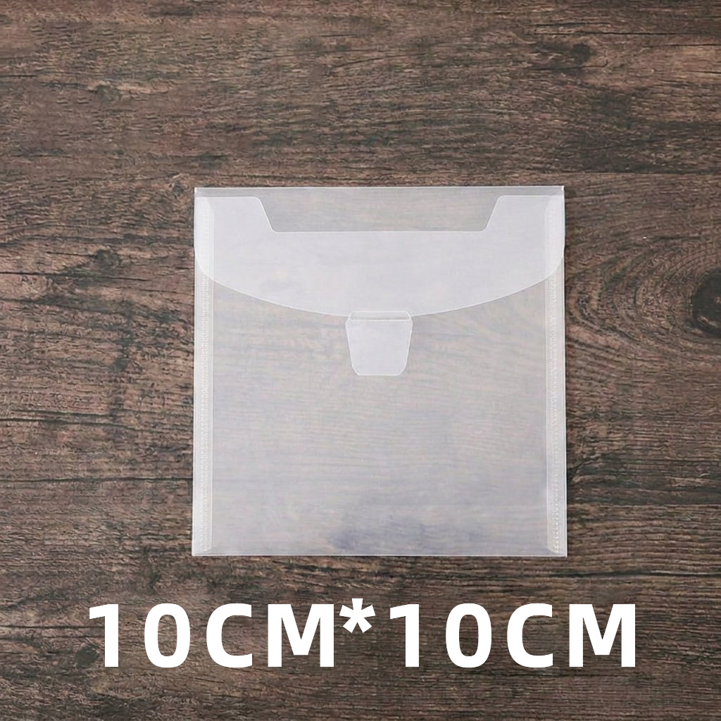 Changhe al por mayor A5 transparente hebilla bolsa de archivo factura engrosada horizontal A6 corte Etiqueta de almacenamiento herramienta abrasiva cuchillo vertical molde