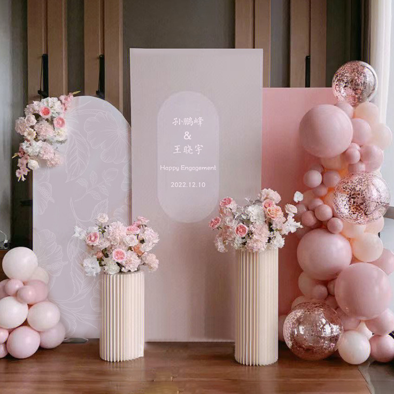 2025订婚宴布置全套装饰婚礼背景墙结婚迎宾区用品kt板背景板场景|undefined