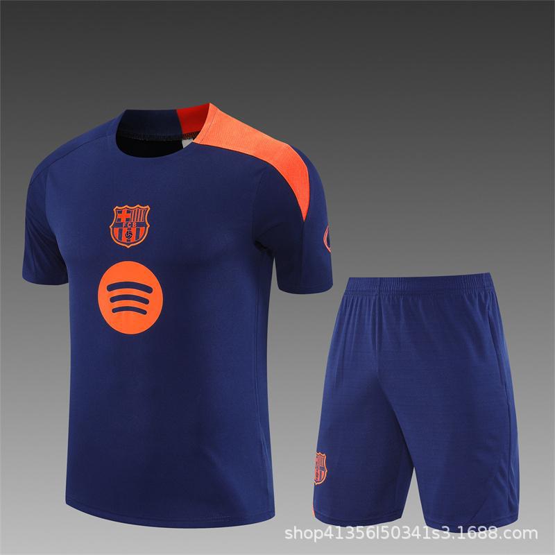 2627 temporada Barcelona Real Madrid Argentina Brasil España fútbol de manga corta trajes de entrenamiento para adultos equipo nacional