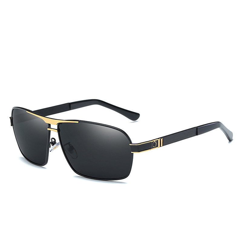 Cross-border men's large-frame fashion polarized sunglasses driver driving glasses 722 manufacturers wholesale glasses