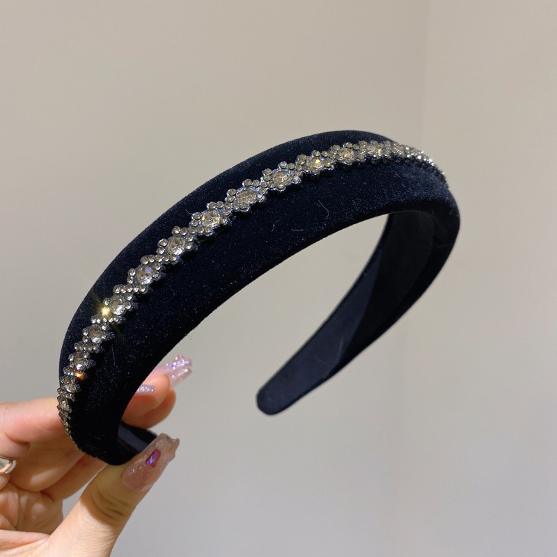 重工发捆发箍女高级感日常外戴带齿防滑简约树叶洗脸头箍一件代发|undefined