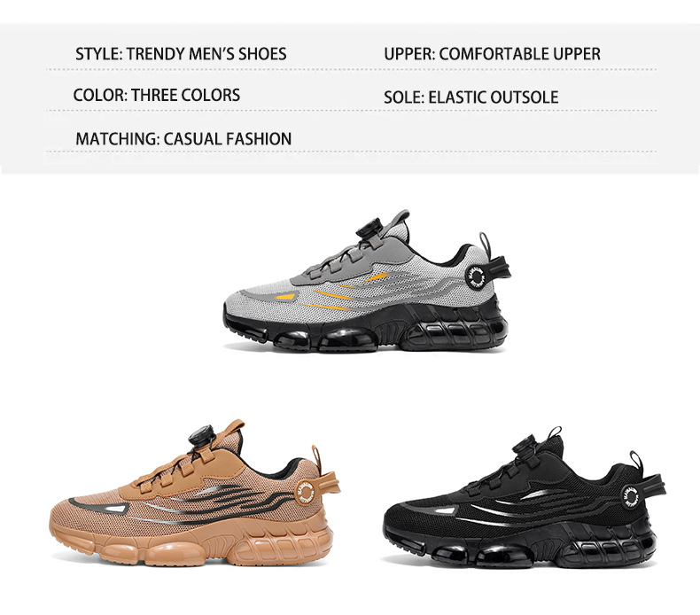 Herren Freizeitschuhe Mit Dicker Sohle Und Höhensteigerung_voghion.com
