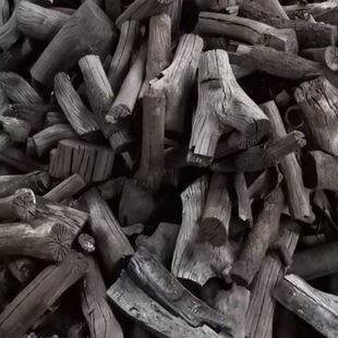 Bbq Charcoal for Home Use from Guangdong Charcoal Factory 50kg Lychee Charcoal Smokeless Charcoal Commercial Long-Lasting Heating Charcoal Lychee Charcoal Hot