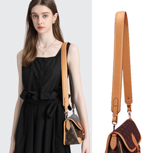 Waxed Bag with Underarm Shoulder Crossbody Backpack Strap Suitable for Leather Bag Retrofit Replacement Thin Shoulder Strap Accessories