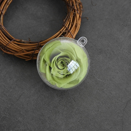 Preserved flower keychain car hanging, finished flower ball, bag hanging, Valentine's Day gift souvenir, diy accessories