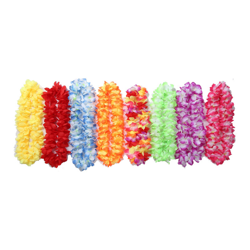 Factory Direct Supply 100cm Thickeneded Hawaiian Hula Garland Collar Neck Ring Chest Ring Performance Party Garland Factory Direct Supply 100cm Thickeneded Hawaiian Hula Garland Collar Neck Ring Chest Ring Performance Party Garland