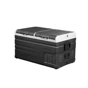 Ice Tiger kompressor avtomobil soyuducusu, 12V24V portativ TW75 mini soyuducu