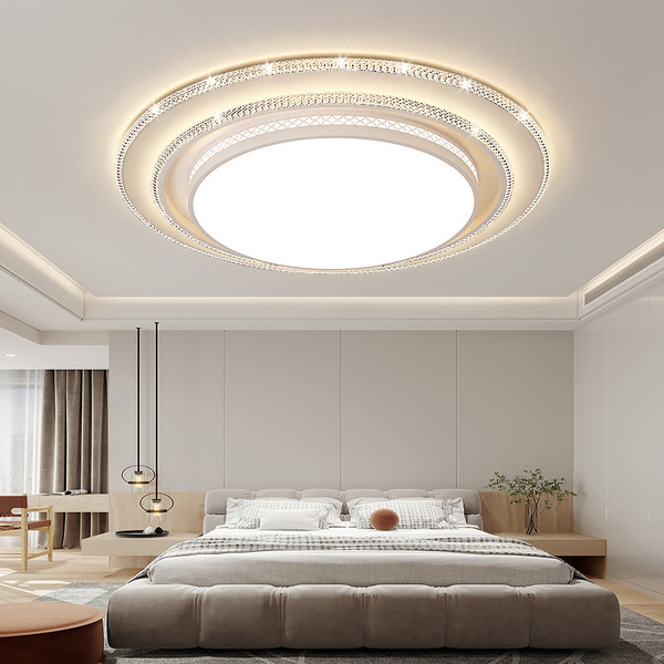 Modern and minimalistic ceiling light for living room