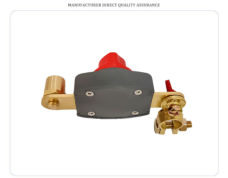 High Current Brass Battery Terminal Disconnect Switch Car Modification