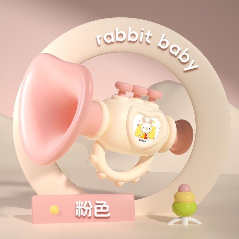 Small Trumpet Children's Toy Baby Blow Music Blow Instrument Blow Instrument Harmonica Mini Whistle Whistle Whistle