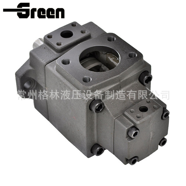 PV2R12-53/17 油研高压低噪音叶片泵液压油泵液压双联泵