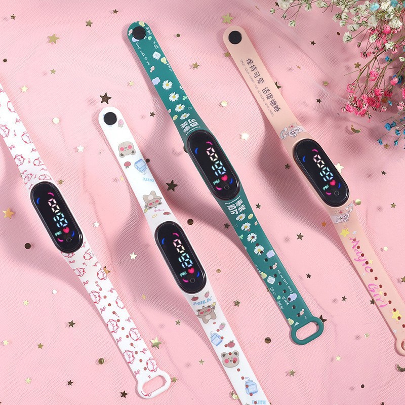 Bracelet 6-7 Series Waterproof Digital Watch New Cartoon Primary School Student Cute Kindergarten Simple Sports Watch