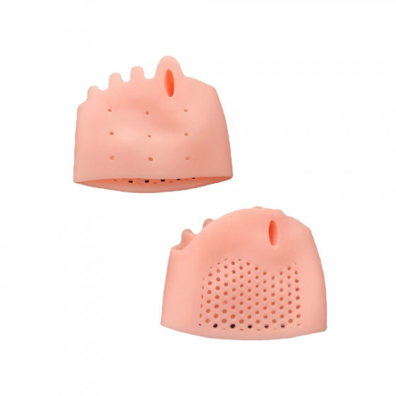 Five Toe Split Toe Forefoot Pad Toe Split Thumb valgus Correction Protection Foot Shock Absorption Foot Protection Forefoot Pad