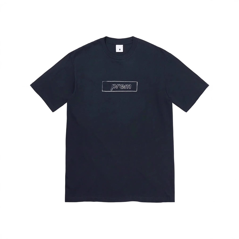 21Ss Kaws Chalk Logo Collaboration Chalk Bogo Pure Cotton Short-Sleeved Printed T-Shirt Half-Sleeved for Men and Women
