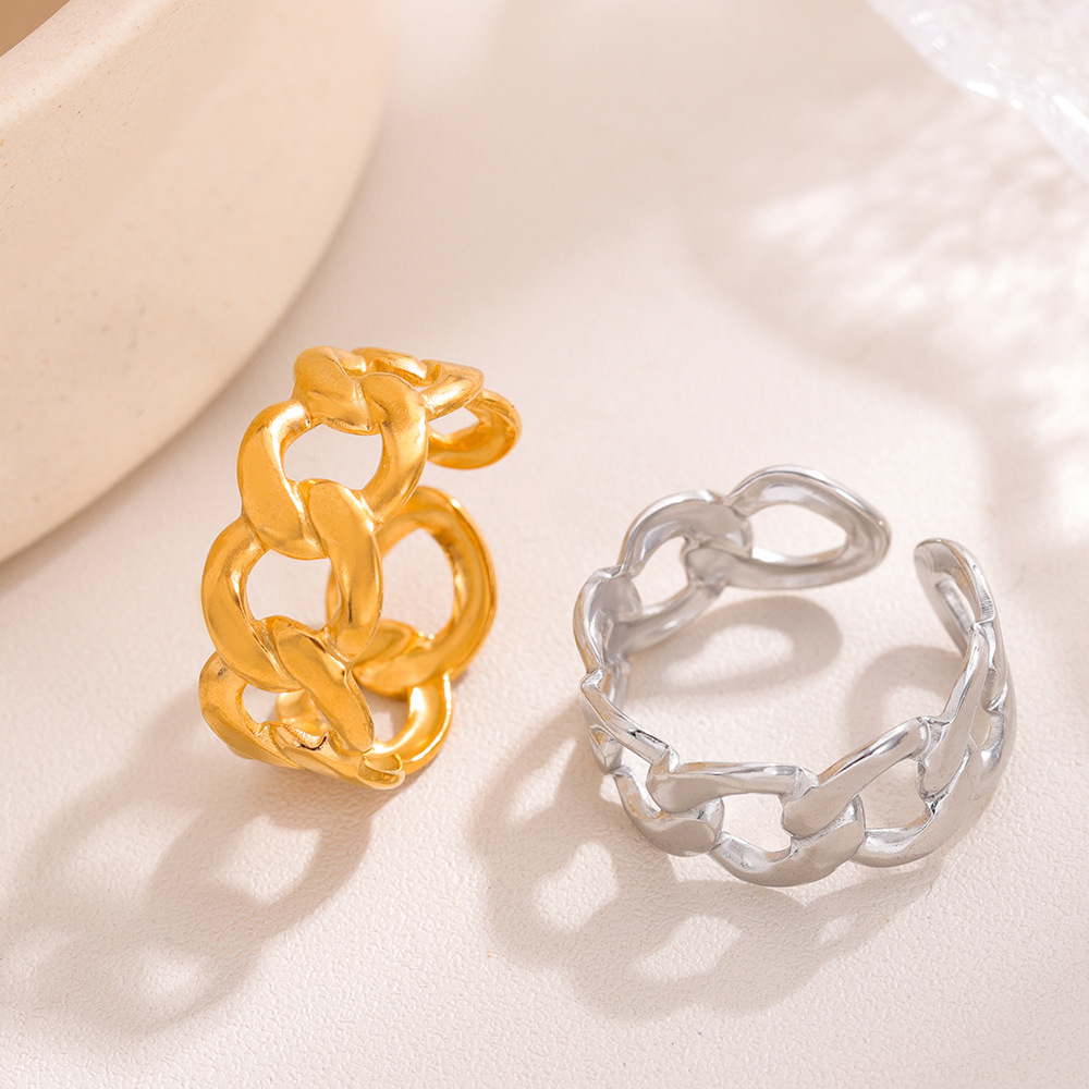 Stackbare Ringe Für Herren Aus Edelstahl Im Cyberpunk Stil_voghion.com