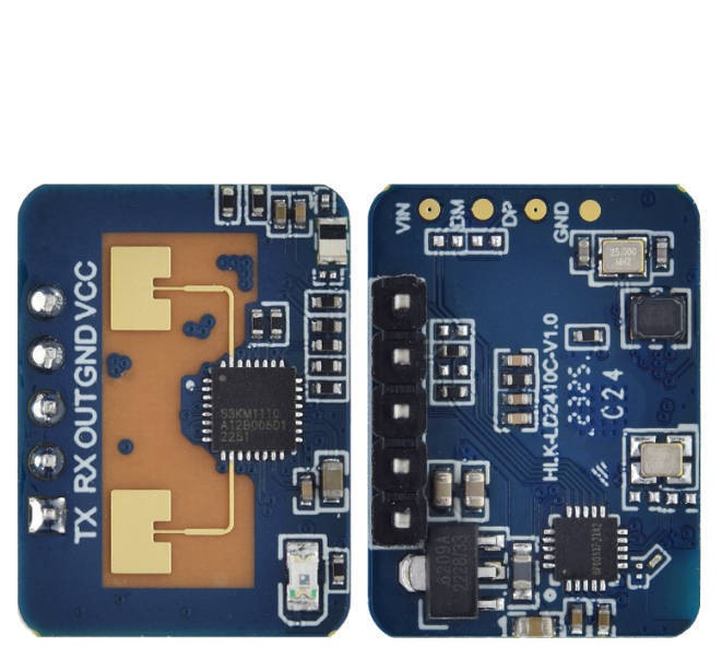 24g存在誘導レーダーld2410cレーダーモジュール角形パッケージ知能センサーbluetooth付き|undefined