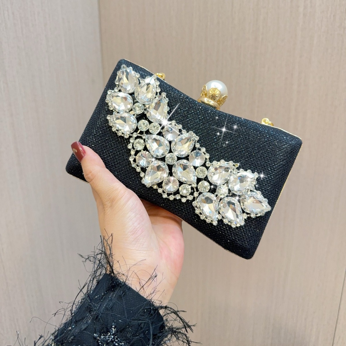 MAC059 Clutches for Wedding Dinner Party, Sparkling Handbags0