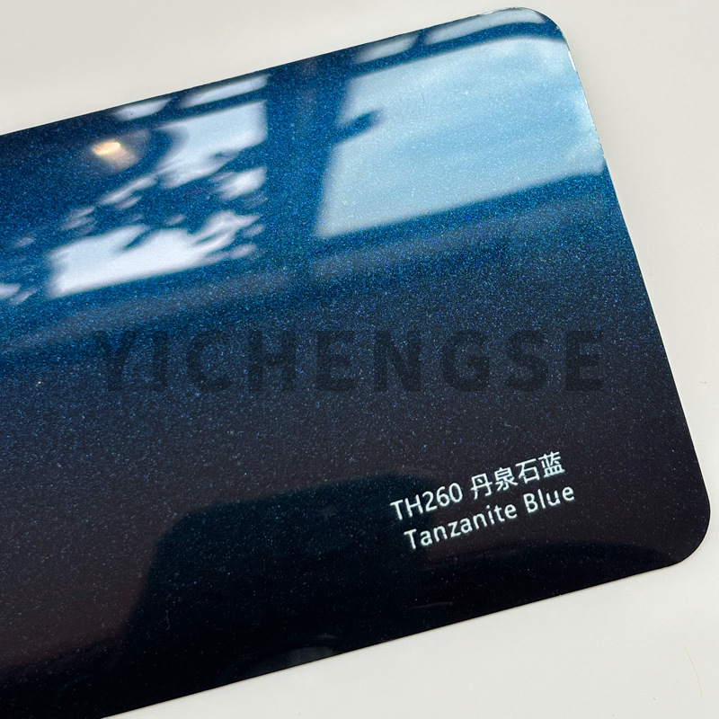 Car paint protective film, Yichengse Paint Protection Film - tpu-car-wrap-tanzanite-blue-15215-metersroll