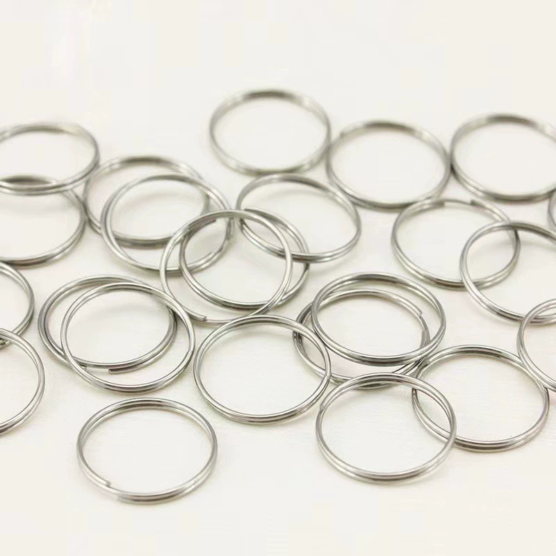 Домашний хрустальный кулон из восьмиугольного бисера из нержавеющей стали занавеска из стального кольца