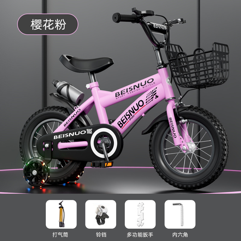 Bicicletas para niños, niños, niñas y niños, bicicleta para niños de 3 - 10 años, bicicleta para bebés con ruedas auxiliares de 12 - 14 - 16 pulgadas image 23