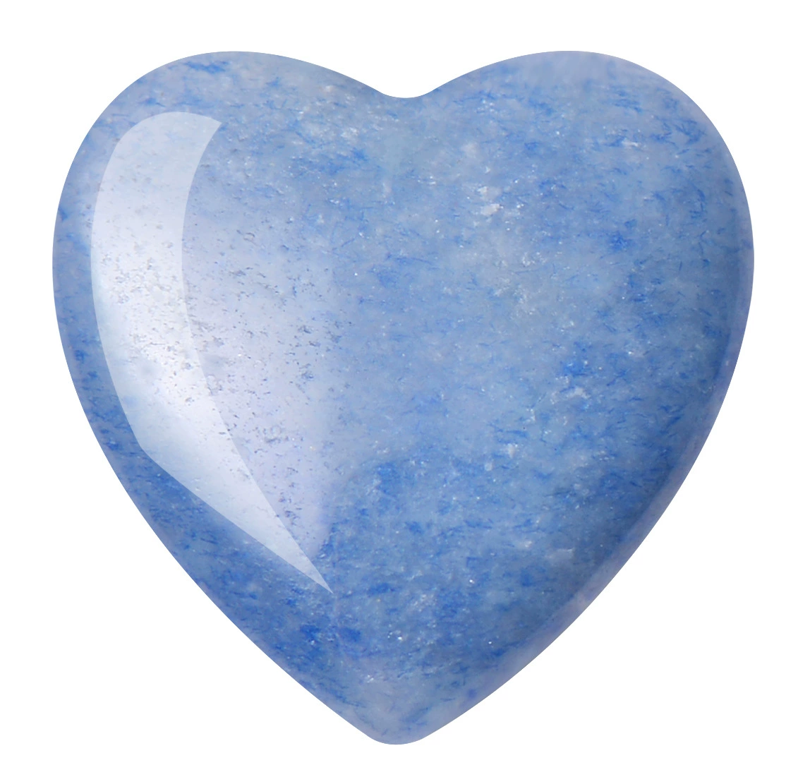 (Cross-border trading), (Wholesale), natural water, organic crystal heart shaped, accessories, 20mm, with gem