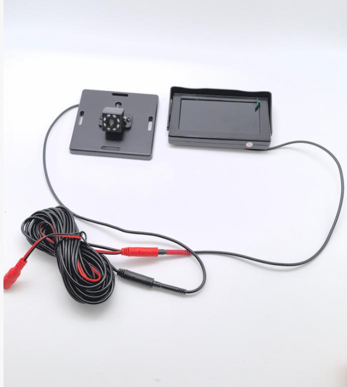 Cross-Border Popular Baby Monitoring Car Display Screen Cvbs Camera 4.3inch Desktop Car Lcd Monitor
