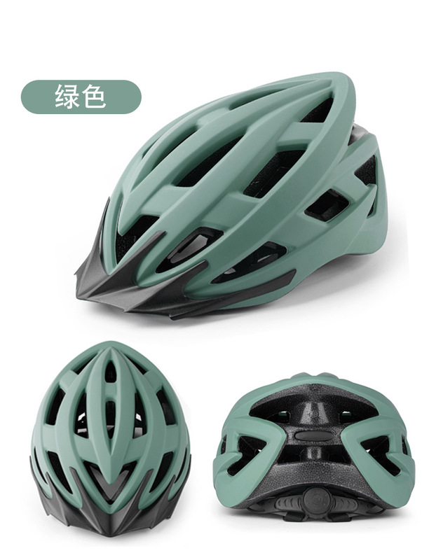 模造一体型自転車ロードバイクマウンテンバイクライディングヘルメット、サイズ調整可能、通気性、アウトドア用|undefined