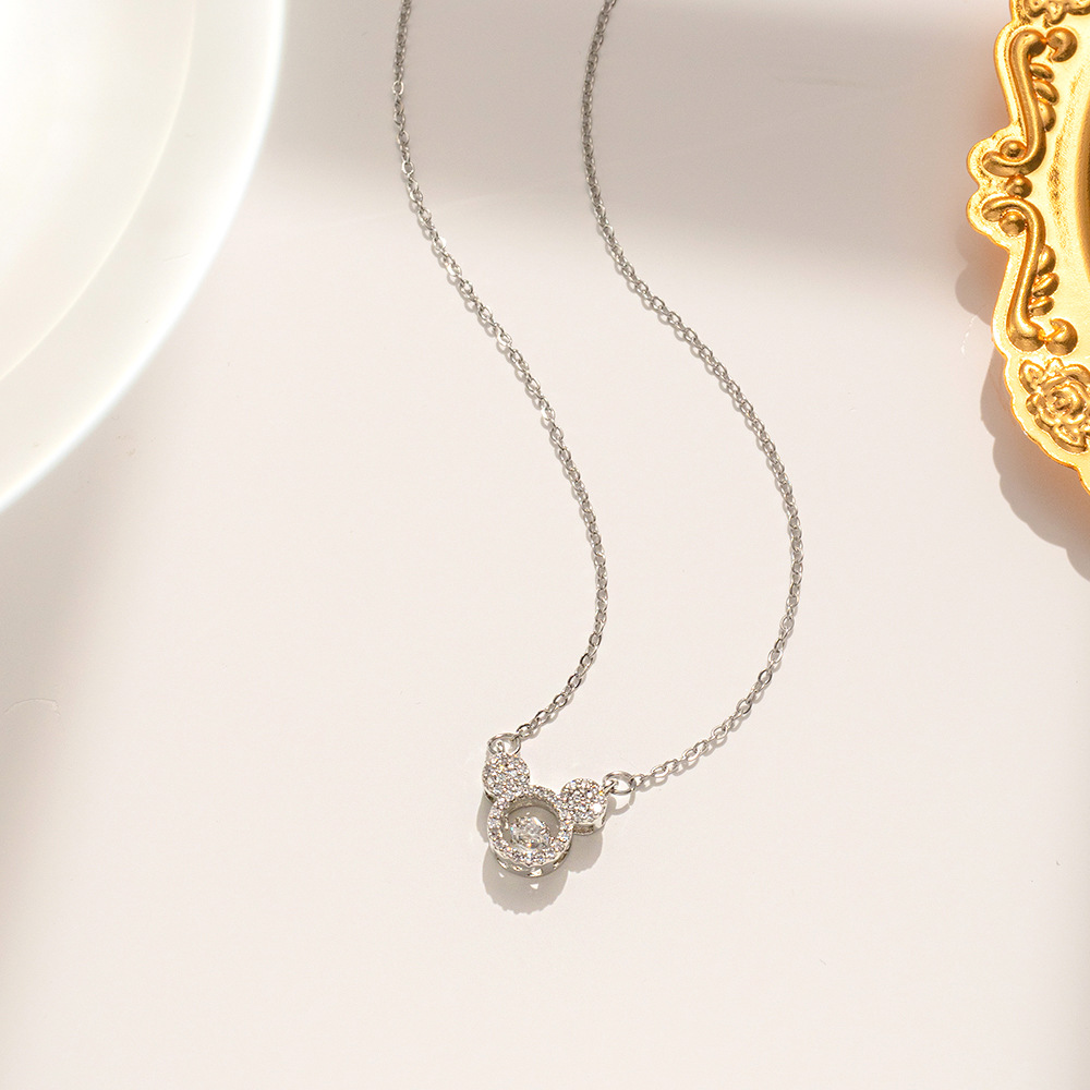 Smart Necklace Women's ins Simple Trendy Clavicle Chain Temperament Light Luxury Titanium Steel Necklace Pendant Accessories_voghion.com