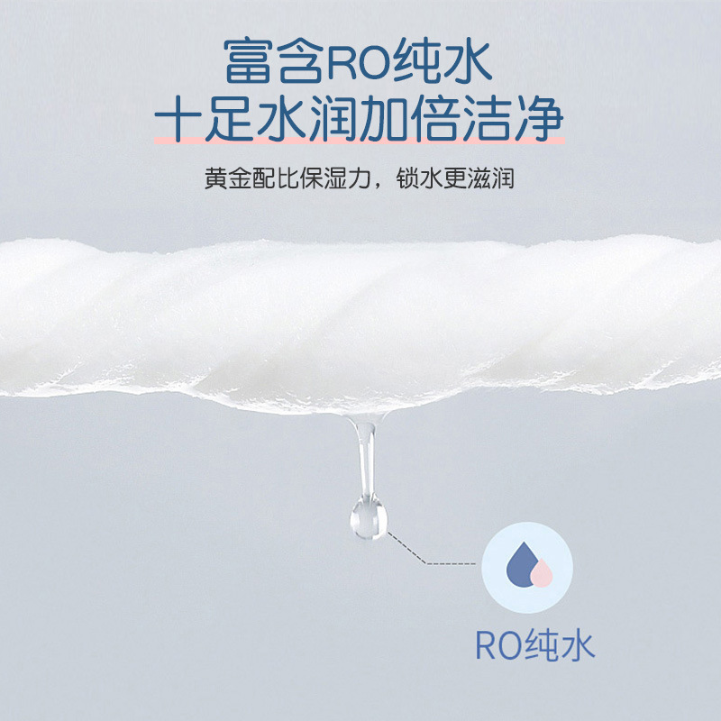 Household ultra-mini wet wipes portable small bag on-the-go hand and mouth cleaning wet wipes for infants, students, children, wholesale