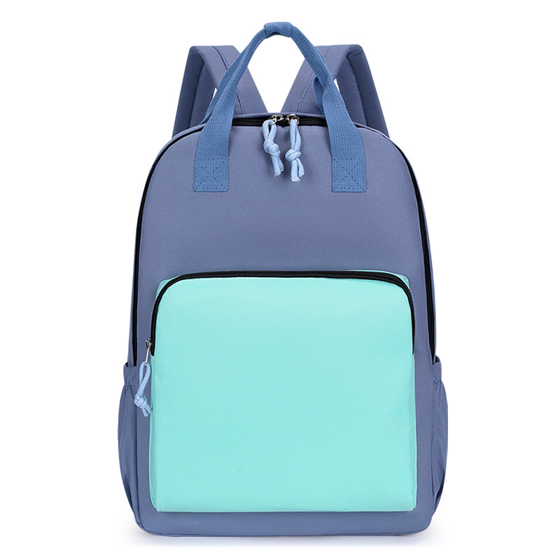 Mochila personalizada impresión de logotipo de clase de entrenamiento de tutoría de estudiantes de primaria y secundaria niños personalizados portátiles de hombro al por mayor image 8