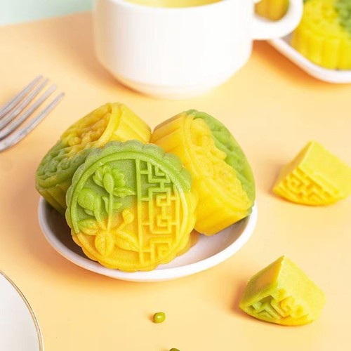 Smoothie mung bean cake red bean chestnut traditional mung bean cake casual 500g/box