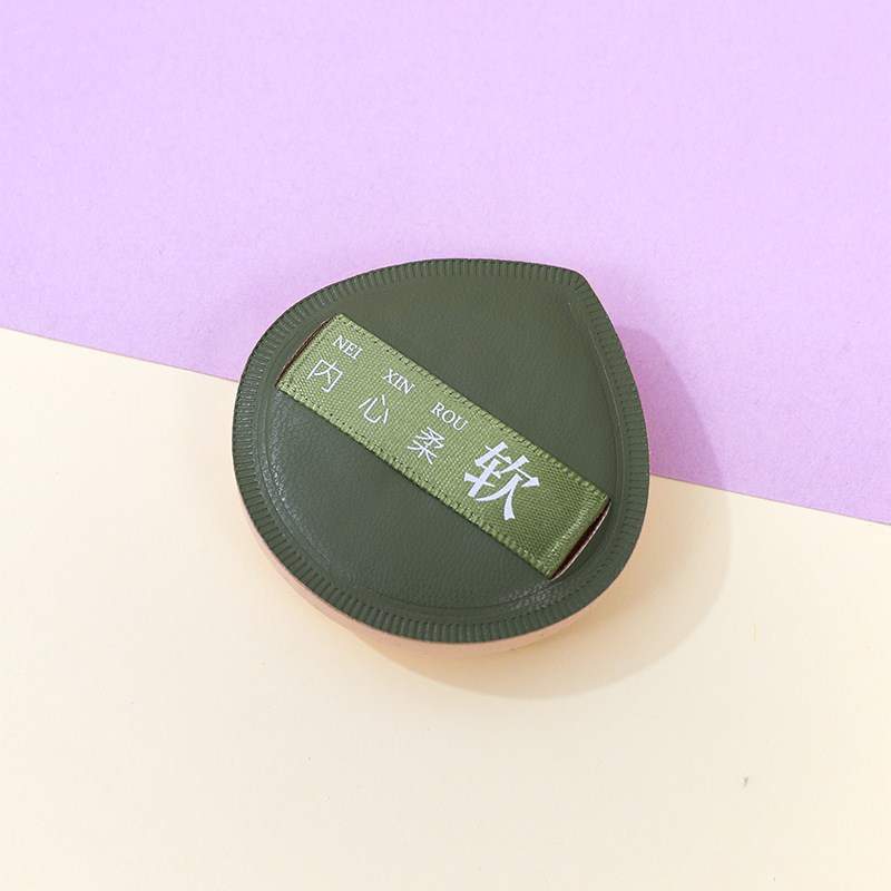 Puff de algodón de azúcar personalizado de fábrica, no coma polvo, esponja de maquillaje, huevo de belleza, gota de agua sin látex, colchón de aire grueso al por mayor