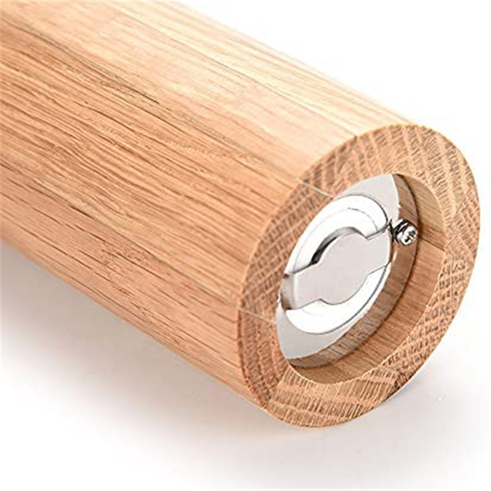 Cilíndrica molino de pimienta espesor ajustable núcleo de cerámica molinillo de pimienta manual de sal de Rosa amoladora herramientas de cocina