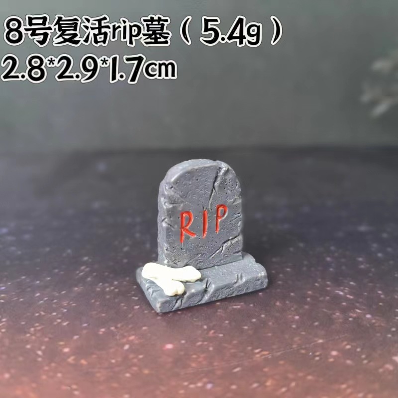 Pequeños adornos de Halloween, calavera, momia, adornos de Pascua, muebles para el hogar, decoración creativa, regalos, ventas directas