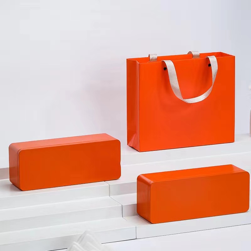 空白双长罐铁盒礼盒装红茶岩茶茶叶罐随手礼盒包装印LOGO定 制