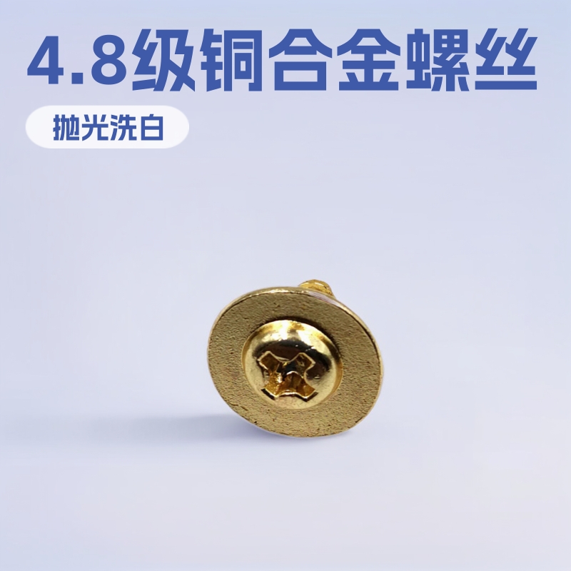 扁圆头黄铜带介尖尾自攻螺丝PWA3.5*10 螺丝紧固件