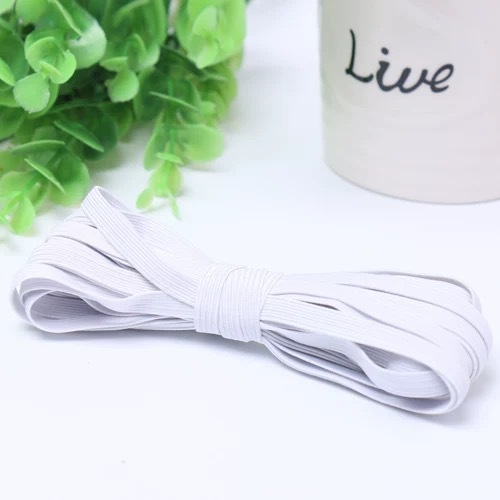 Cinturón elástico de alta elasticidad, cinturón elástico redondo de alta elasticidad, corda elástica ancha y suave, cintura elástica, corda elástica