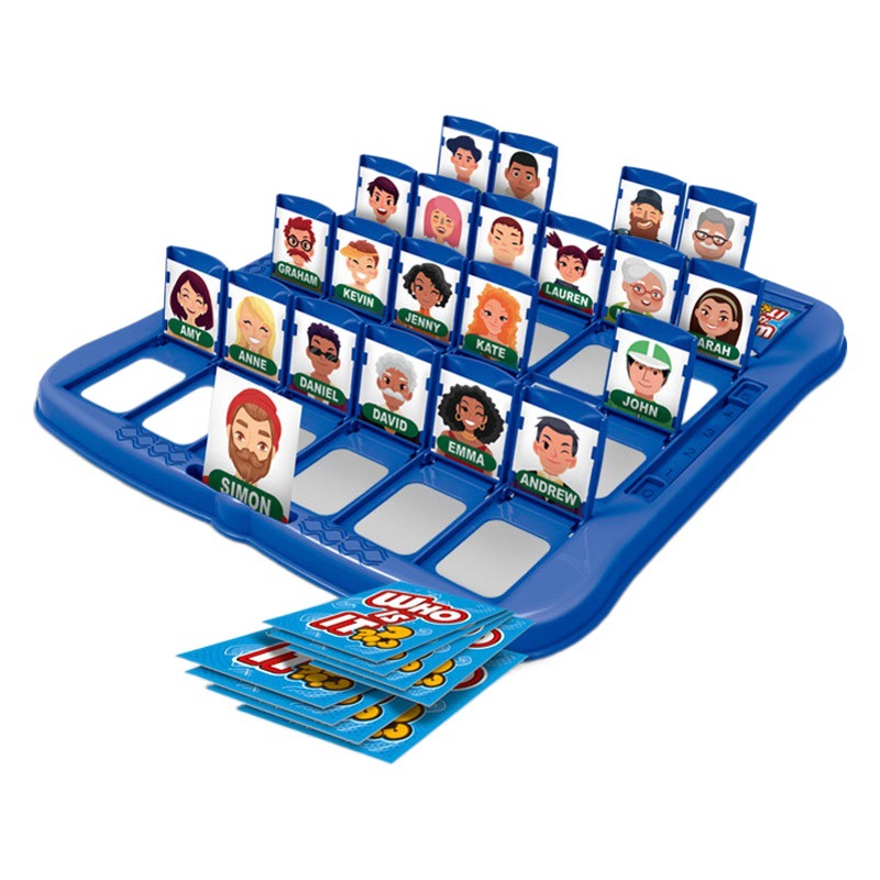 Razonamiento lógico adivinar quién soy juego de escritorio juego de mesa de los niños Guess persona juguete educativo padre-niño interactivo juguete