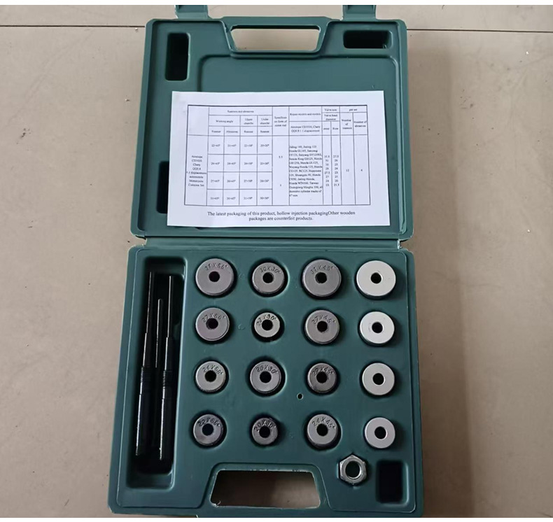 Motorcycle valve seat carbide reamer wholesale grinding wheel set engine valve repair grinding tool