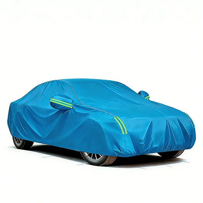 Car clothing: Full Vehicle Sun Protection Heat - s-dupont-oxford-cloth-blue