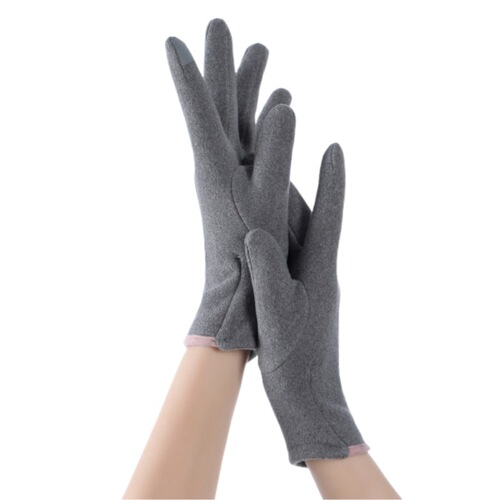 Winter/Spring Anti-Cold Fleece Windproof Touch Screen Sports Warm Gloves for Men and Women Electric Vehicle Riding Gloves