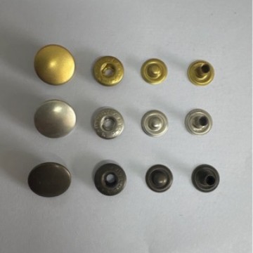 现货供应 diy皮艺皮具金属四合扣牛仔裤外套羽绒服扣服装装饰辅料