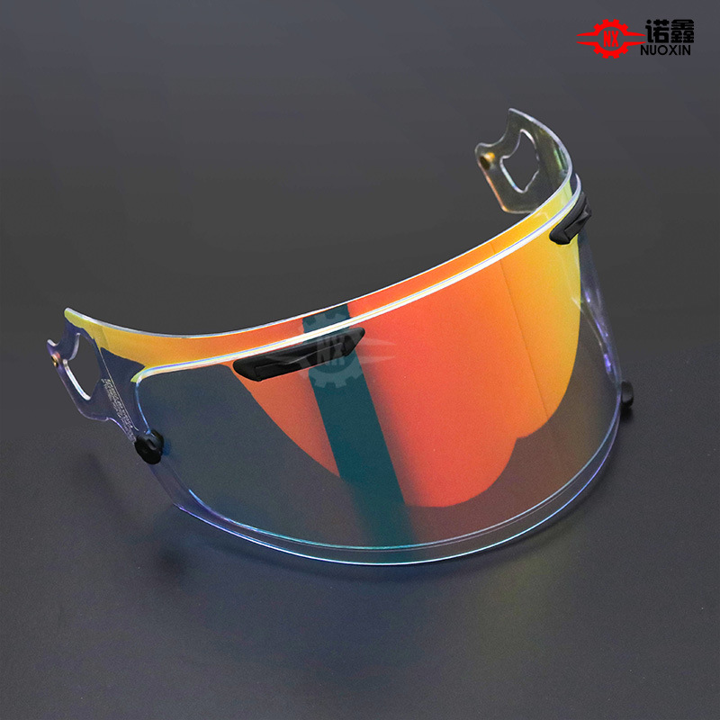 Lente antivaho fotocromática para casco ARAI RX7X/XD/NE0/VX/GX — apta para día y noche, película plana de competición