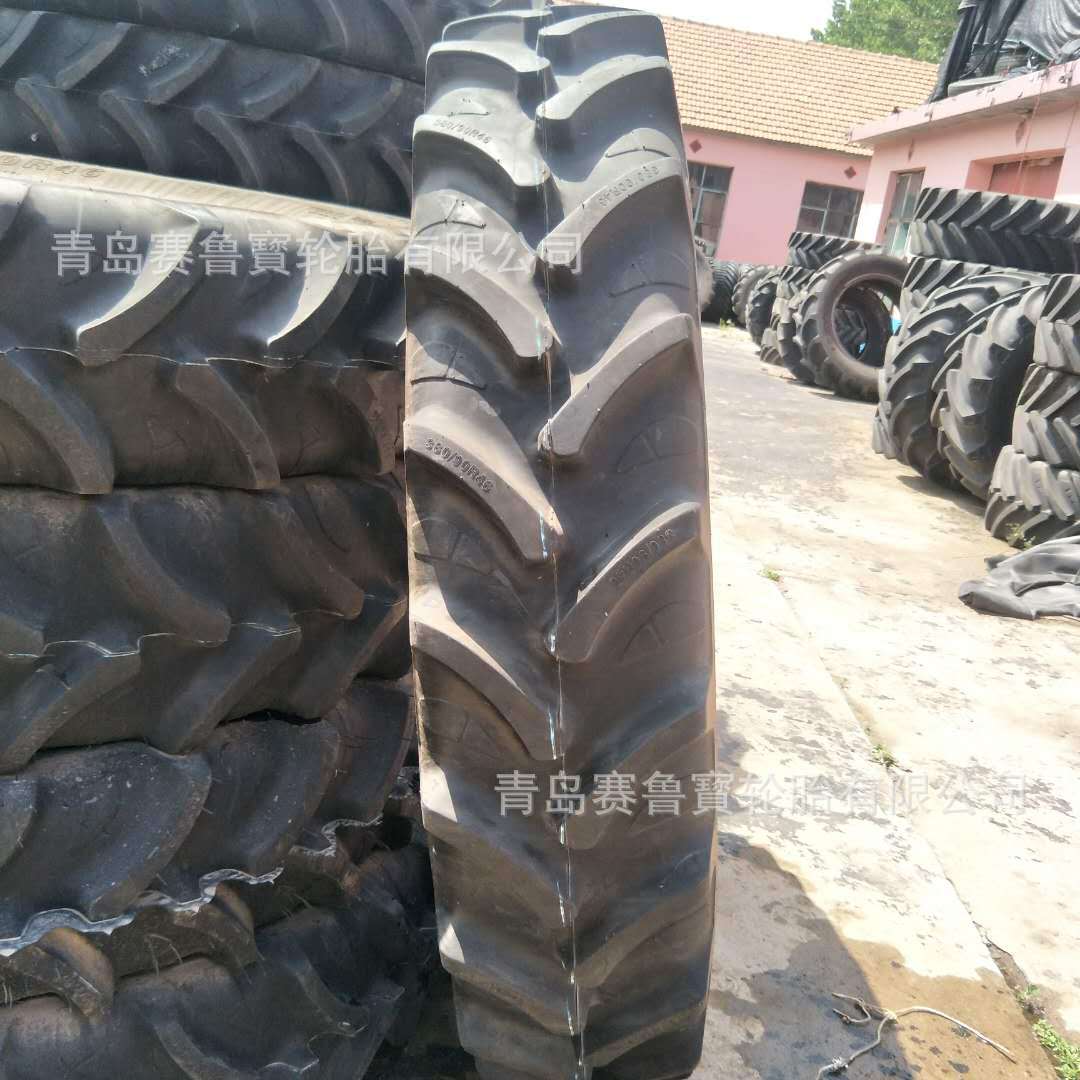 采棉机轮胎 380/90R46 钢丝子午线人字轮胎