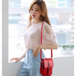 �羳�¿�PUŮ���r���n�漃ɫ��Ƥб��Bags�������s���eŮʿ�֙C��
