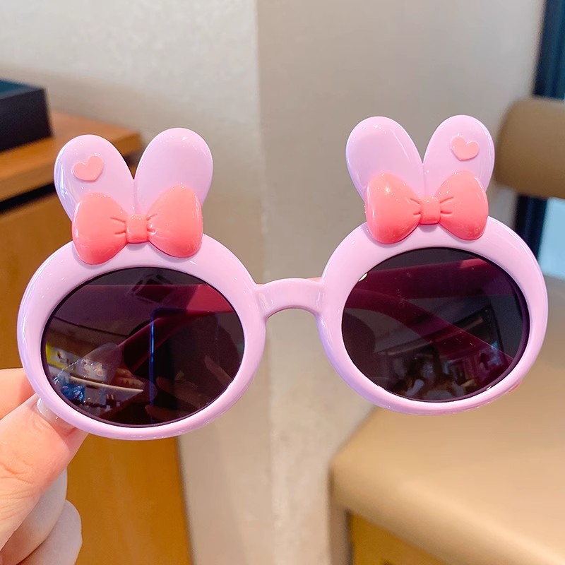 4# purple bow rabbit