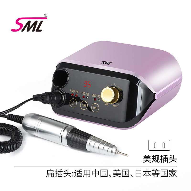 SMLM1 工場直販研磨機 65 ワットネイル研磨機研磨マニキュアリムーバーとフットペダルネイル研磨機|undefined