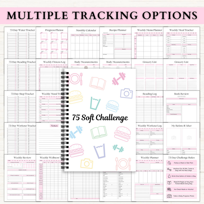 Cross Border in stock 75 Soft Challenge Plan This Challenge Plan A5 Cross Border in stock 75 Soft Challenge Plan This Challenge Plan A5